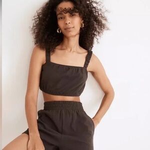 Madewell Cotton Crop Top